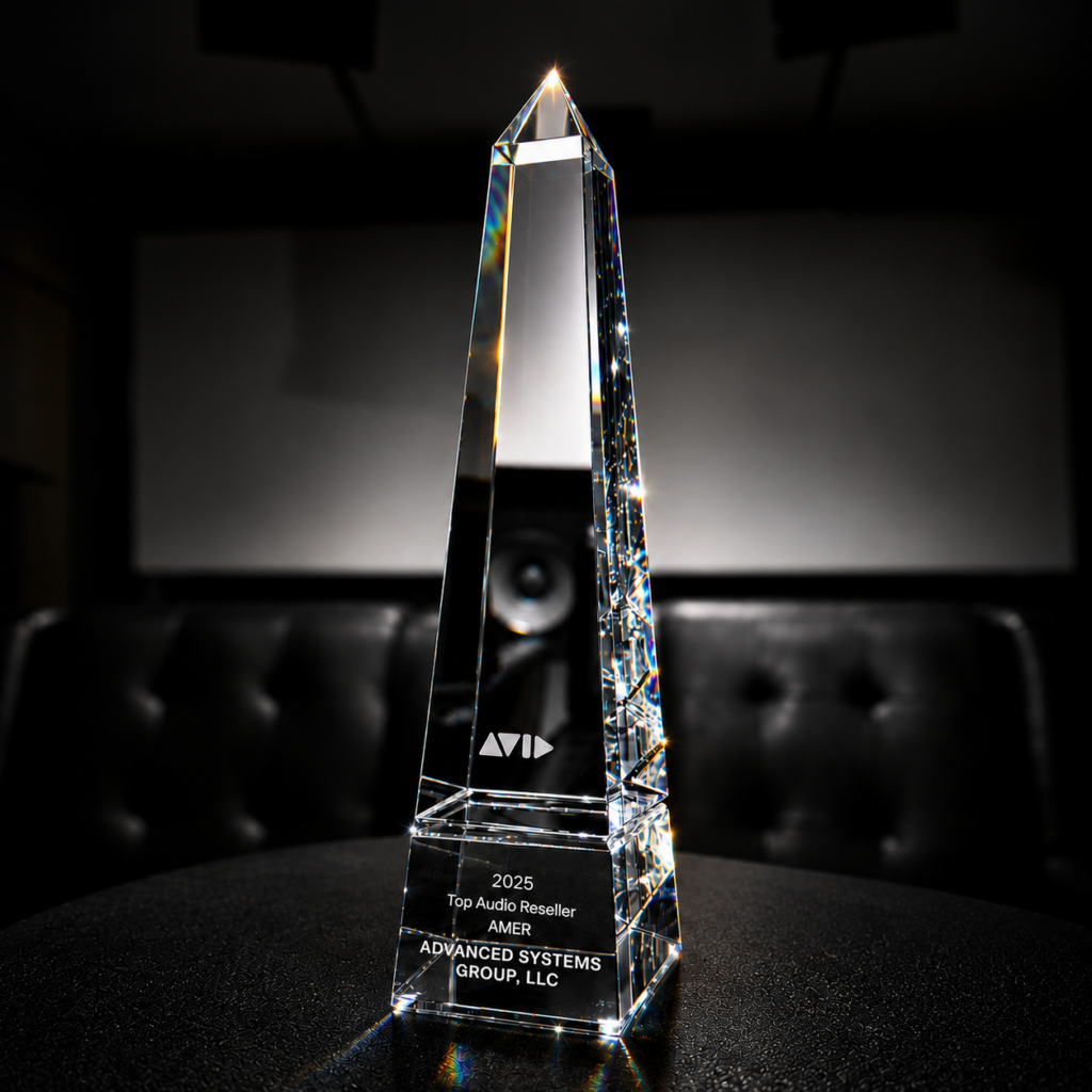 Advanced Systems Group wins Avid's Top Audio Reseller, Americas 2025