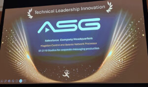ASG Wins Technical Leadership Innovation Award
