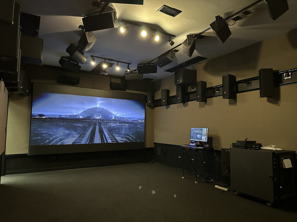 ASG's Dolby Atmos demo theater in Burbank, CA