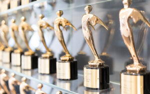 Telly Awards statuettes